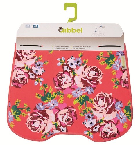 Qibbel stylingset windscherm – Blossom Roses Coral
